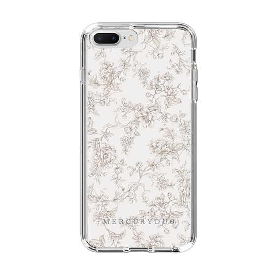 Slim Protection Case［ MERCURYDUO - ToneFlower - Beige ］