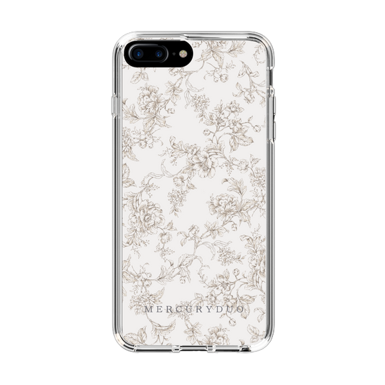Slim Protection Case［ MERCURYDUO - ToneFlower - Beige ］