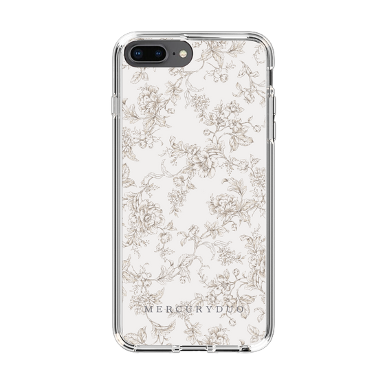 Slim Protection Case［ MERCURYDUO - ToneFlower - Beige ］