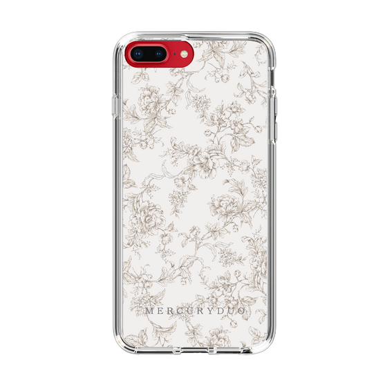 Slim Protection Case［ MERCURYDUO - ToneFlower - Beige ］