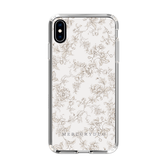 Slim Protection Case［ MERCURYDUO - ToneFlower - Beige ］