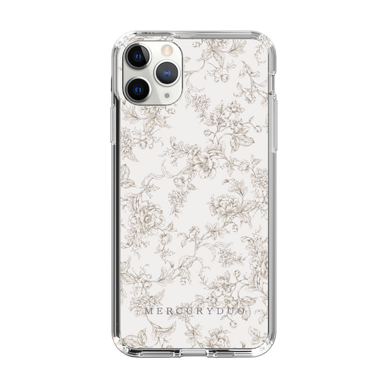 Slim Protection Case［ MERCURYDUO - ToneFlower - Beige ］