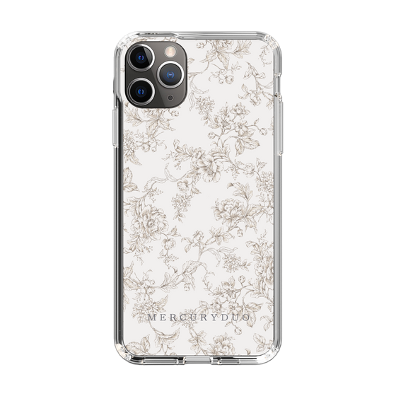 Slim Protection Case［ MERCURYDUO - ToneFlower - Beige ］