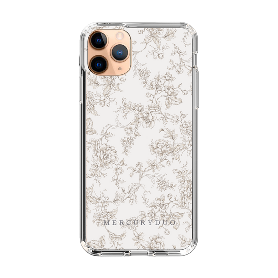 Slim Protection Case［ MERCURYDUO - ToneFlower - Beige ］