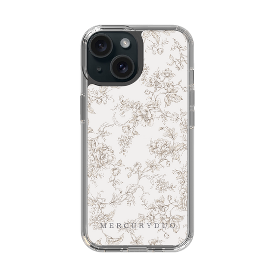 Slim Protection Case［ MERCURYDUO - ToneFlower - Beige ］