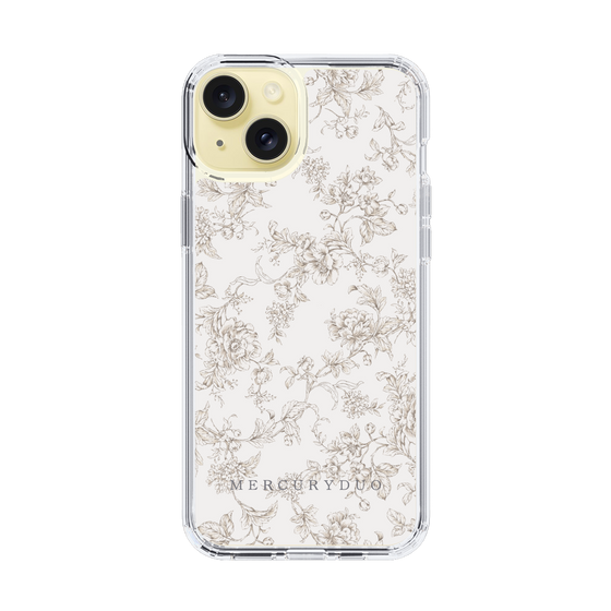 Slim Protection Case［ MERCURYDUO - ToneFlower - Beige ］