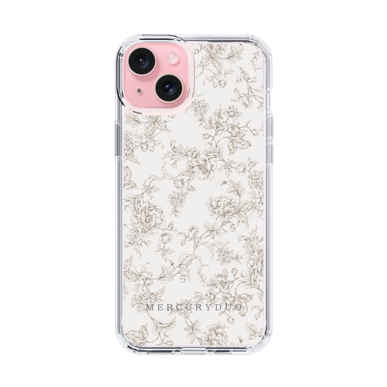 Slim Protection Case［ MERCURYDUO - ToneFlower - Beige ］