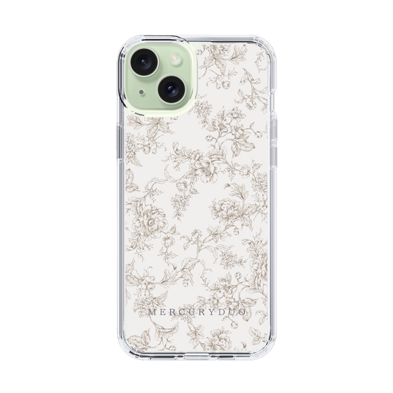 Slim Protection Case［ MERCURYDUO - ToneFlower - Beige ］