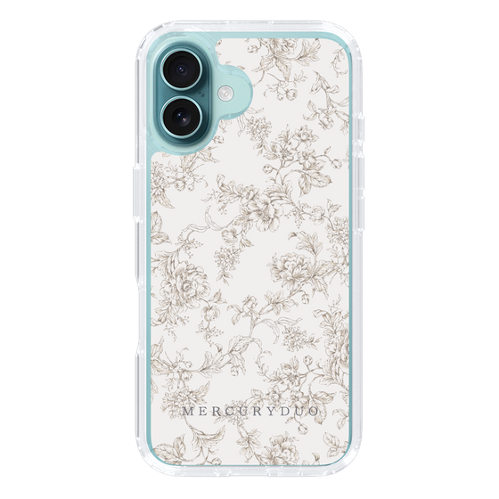 Slim Protection Case［ MERCURYDUO - ToneFlower - Beige ］