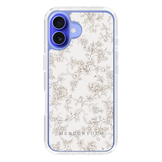 Slim Protection Case［ MERCURYDUO - ToneFlower - Beige ］