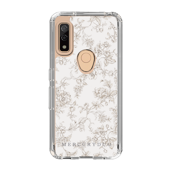Slim Protection Case［ MERCURYDUO - ToneFlower - Beige ］