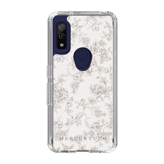 Slim Protection Case［ MERCURYDUO - ToneFlower - Beige ］