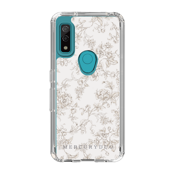 Slim Protection Case［ MERCURYDUO - ToneFlower - Beige ］