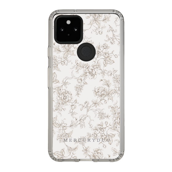 Slim Protection Case［ MERCURYDUO - ToneFlower - Beige ］