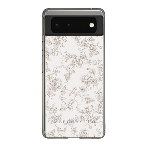 Slim Protection Case［ MERCURYDUO - ToneFlower - Beige ］