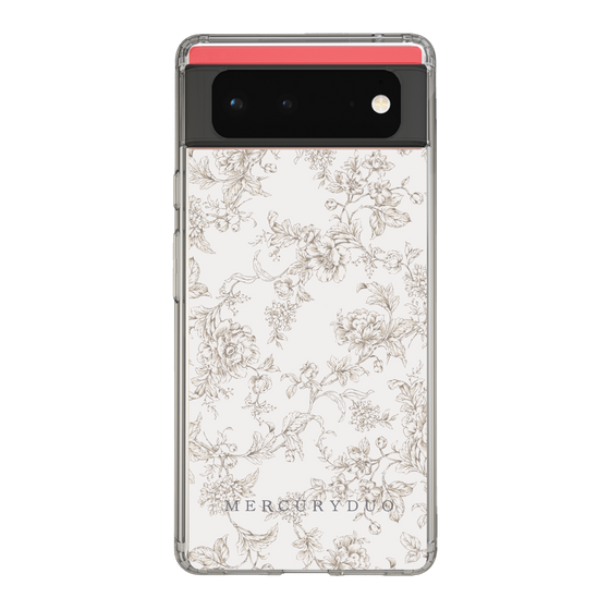 Slim Protection Case［ MERCURYDUO - ToneFlower - Beige ］