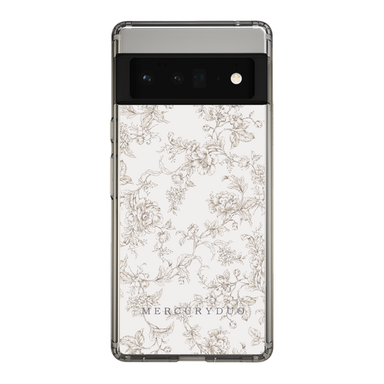 Slim Protection Case［ MERCURYDUO - ToneFlower - Beige ］