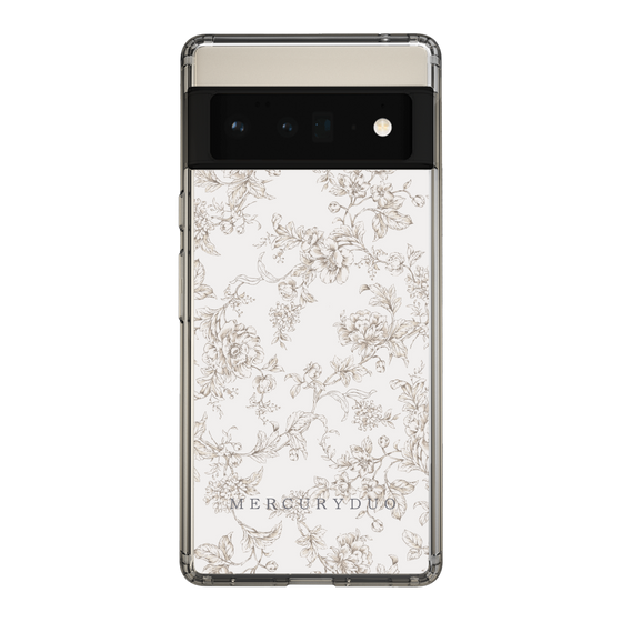 Slim Protection Case［ MERCURYDUO - ToneFlower - Beige ］