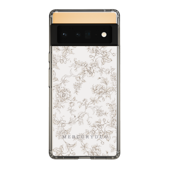 Slim Protection Case［ MERCURYDUO - ToneFlower - Beige ］