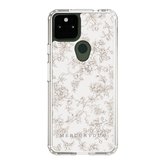 Slim Protection Case［ MERCURYDUO - ToneFlower - Beige ］