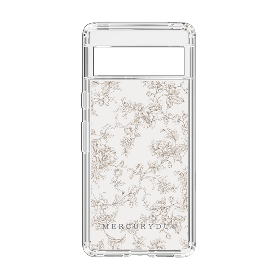 Slim Protection Case［ MERCURYDUO - ToneFlower - Beige ］