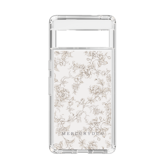 Slim Protection Case［ MERCURYDUO - ToneFlower - Beige ］