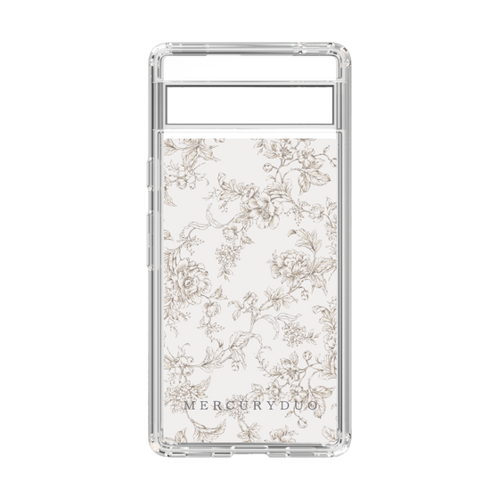 Slim Protection Case［ MERCURYDUO - ToneFlower - Beige ］