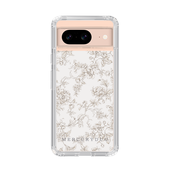 Slim Protection Case［ MERCURYDUO - ToneFlower - Beige ］