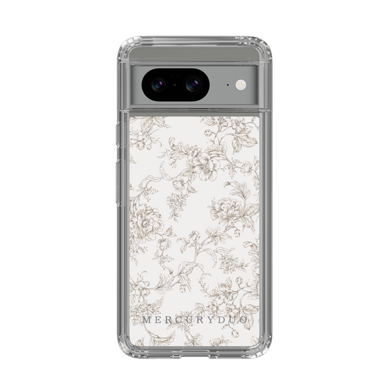 Slim Protection Case［ MERCURYDUO - ToneFlower - Beige ］