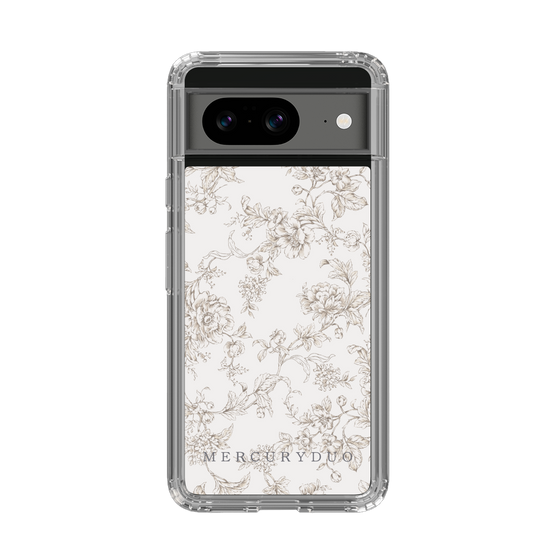 Slim Protection Case［ MERCURYDUO - ToneFlower - Beige ］