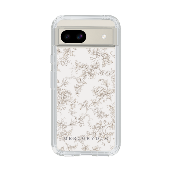 Slim Protection Case［ MERCURYDUO - ToneFlower - Beige ］