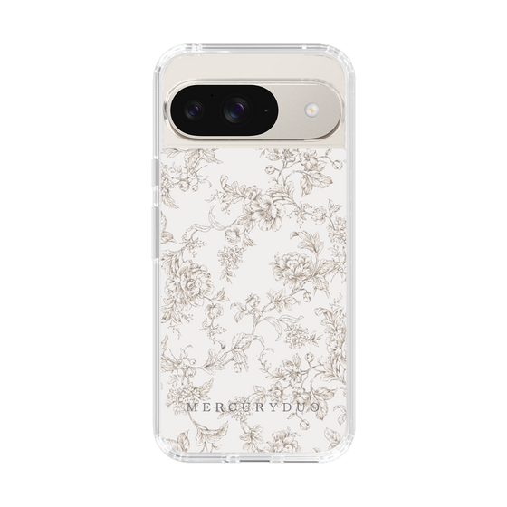 Slim Protection Case［ MERCURYDUO - ToneFlower - Beige ］