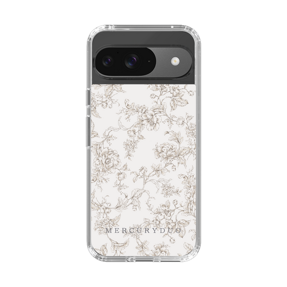 Slim Protection Case［ MERCURYDUO - ToneFlower - Beige ］