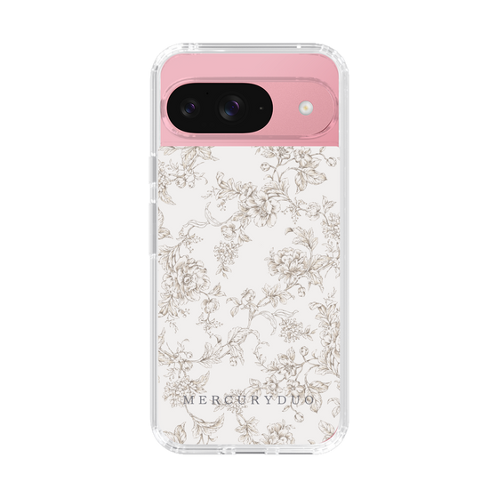 Slim Protection Case［ MERCURYDUO - ToneFlower - Beige ］
