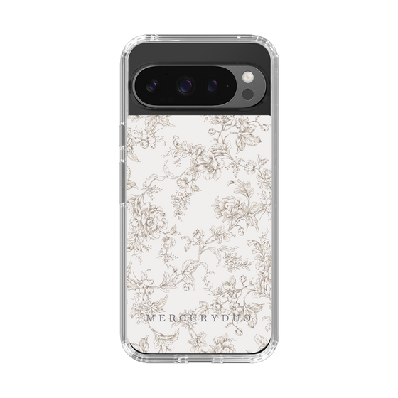 Slim Protection Case［ MERCURYDUO - ToneFlower - Beige ］