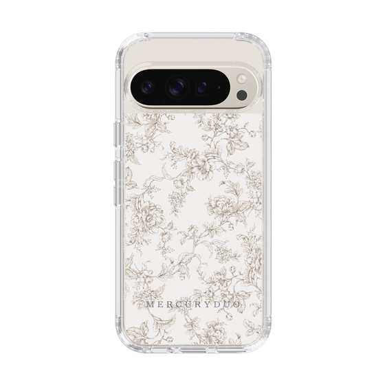 Slim Protection Case［ MERCURYDUO - ToneFlower - Beige ］