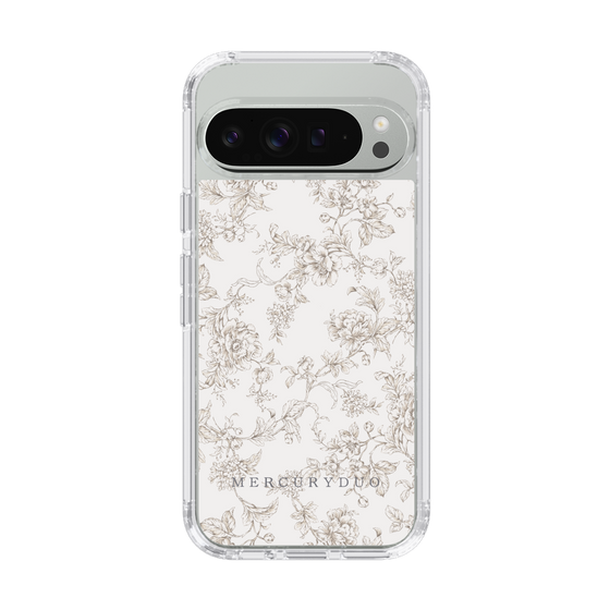 Slim Protection Case［ MERCURYDUO - ToneFlower - Beige ］