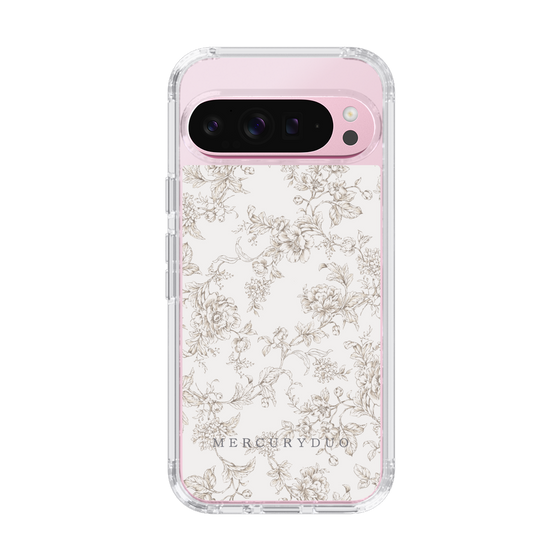 Slim Protection Case［ MERCURYDUO - ToneFlower - Beige ］