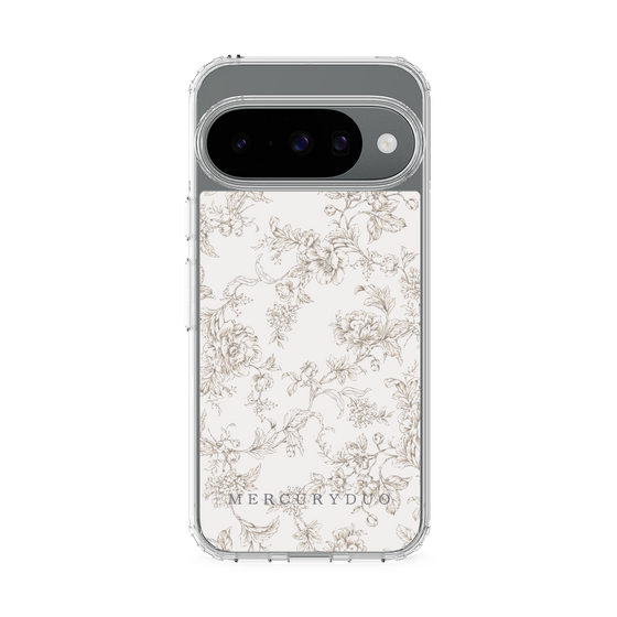 Slim Protection Case［ MERCURYDUO - ToneFlower - Beige ］