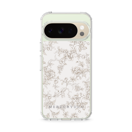 Slim Protection Case［ MERCURYDUO - ToneFlower - Beige ］