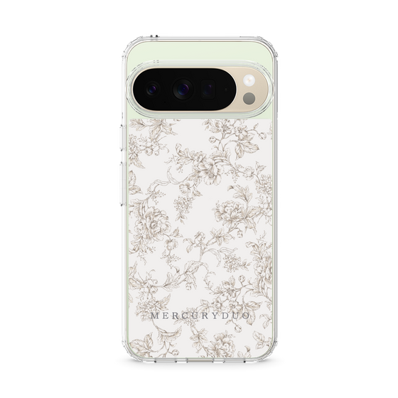 Slim Protection Case［ MERCURYDUO - ToneFlower - Beige ］