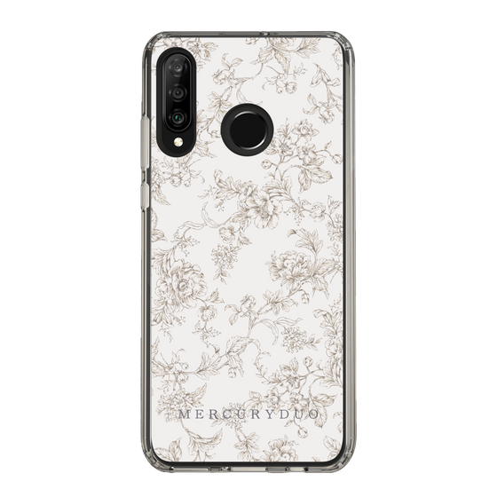 Slim Protection Case［ MERCURYDUO - ToneFlower - Beige ］