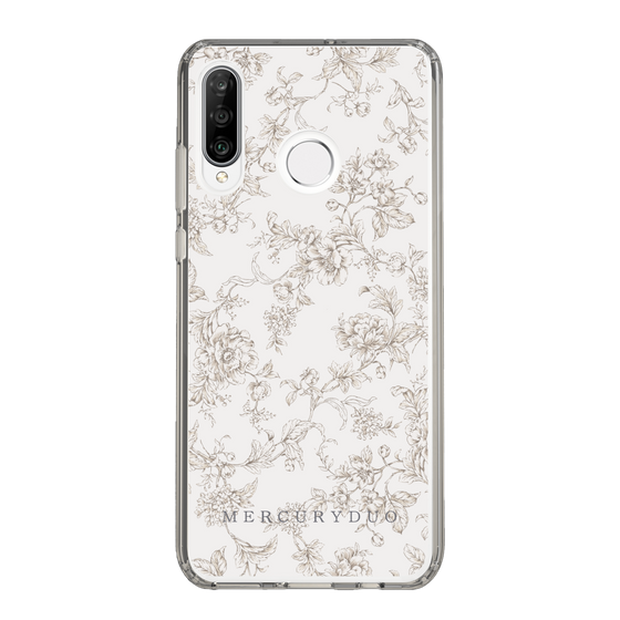 Slim Protection Case［ MERCURYDUO - ToneFlower - Beige ］