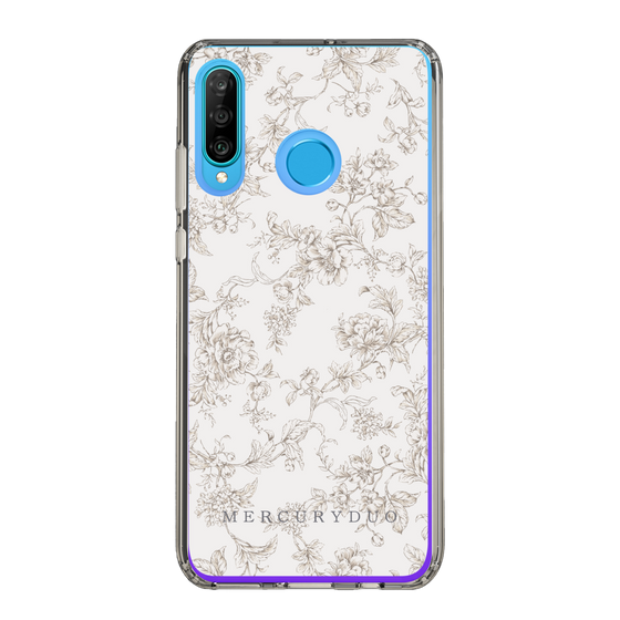 Slim Protection Case［ MERCURYDUO - ToneFlower - Beige ］