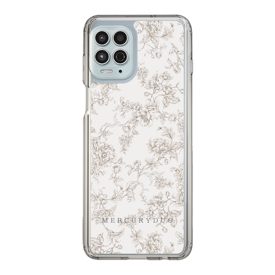 Slim Protection Case［ MERCURYDUO - ToneFlower - Beige ］
