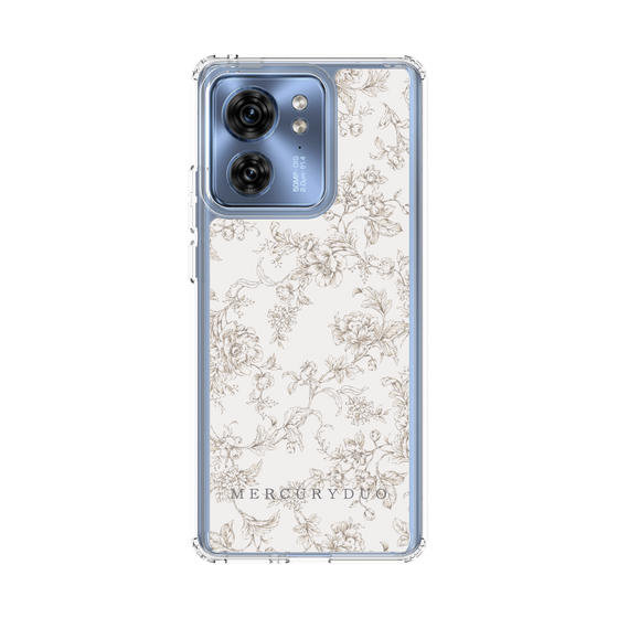 Slim Protection Case［ MERCURYDUO - ToneFlower - Beige ］