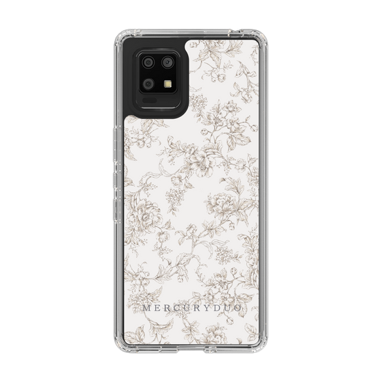 Slim Protection Case［ MERCURYDUO - ToneFlower - Beige ］
