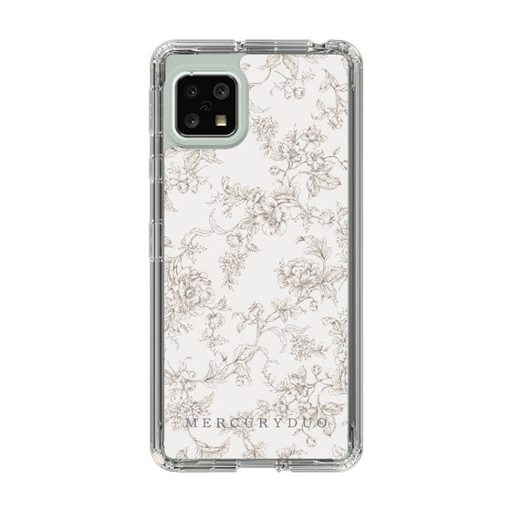 Slim Protection Case［ MERCURYDUO - ToneFlower - Beige ］