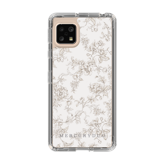 Slim Protection Case［ MERCURYDUO - ToneFlower - Beige ］