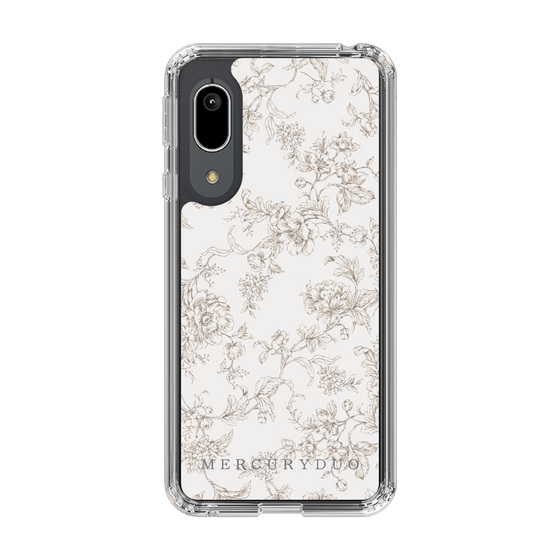 Slim Protection Case［ MERCURYDUO - ToneFlower - Beige ］